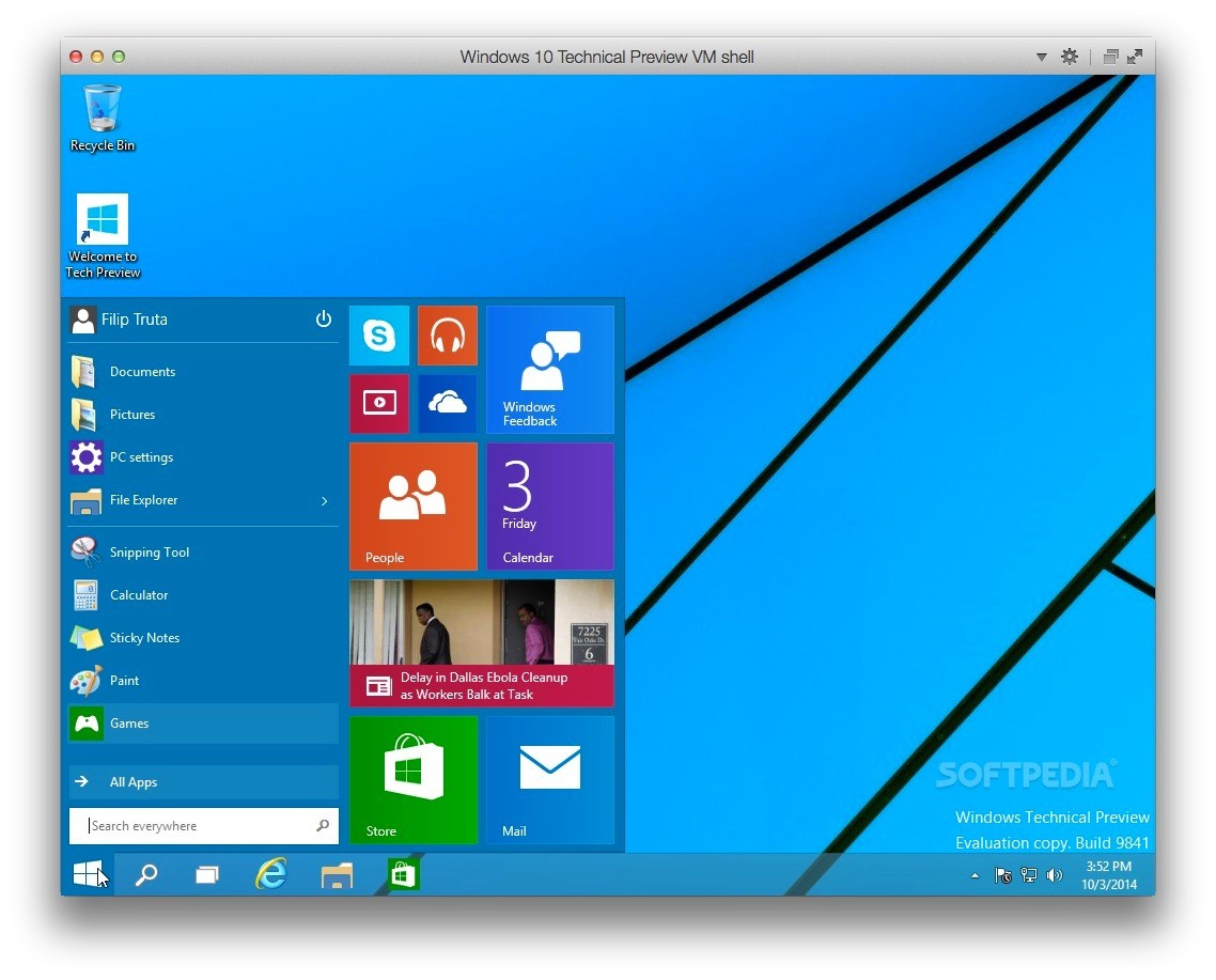 Parallels For Mac Install Windows 10